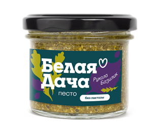 Соус Белая дача  Песто из руколы и базилика 90 г 