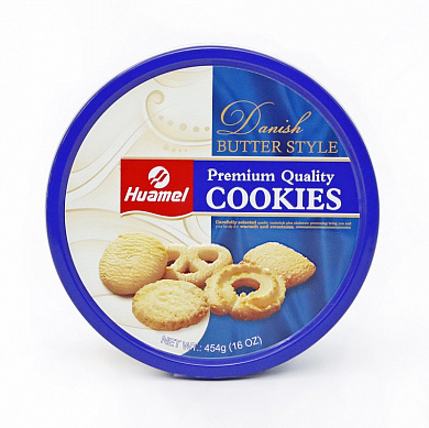 Печенье Prenium Cookies Датское  ж/б 454 г