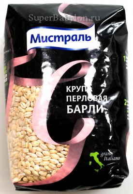 Крупа перловая Мистраль Барли 500 г в Apeti.ru Крупа перловая Мистраль Барли 500 г в интернет-магазине свежих фермерских продуктов Apeti.ru