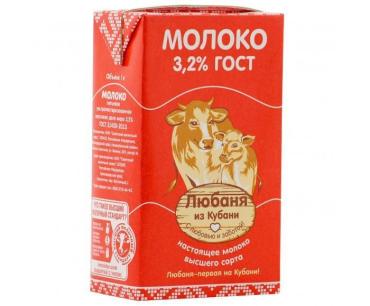 Молоко Любаня из Кубани 3,2% 1 л в Apeti.ru Молоко Любаня из Кубани 3,2% 1 л в интернет-магазине свежих фермерских продуктов Apeti.ru