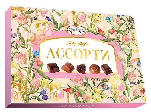  Набор конфет «Ассорти»  249 г, КФ Крупской в интернет-магазине продуктов с Преображенского рынка Apeti.ru