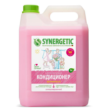Кондиционер-ополаскиватель для белья Synergetic аромагия 5 л