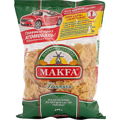  Макаронные изделия Makfa бантики 400 г в интернет-магазине свежих фермерских продуктов Apeti.ru