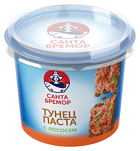 Паста с тунцом и лососем Санта Бремор 140 г