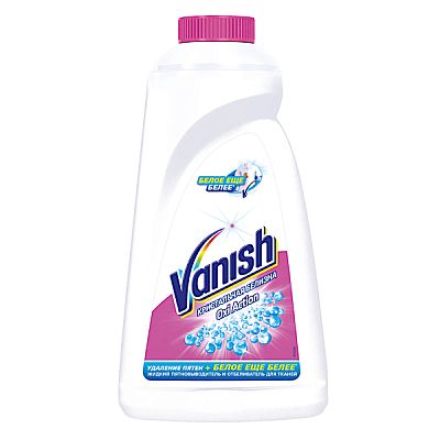 Пятновыводитель Vanish Oxi Action кристальная белизна 450 мл