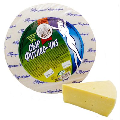 Сыр Фитнес-чиз 25% 200 г
