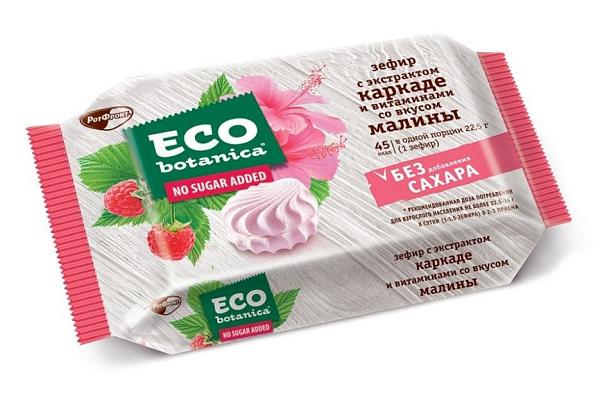  Зефир Eco botanica малина каркаде 135 г в интернет-магазине продуктов с Преображенского рынка Apeti.ru
