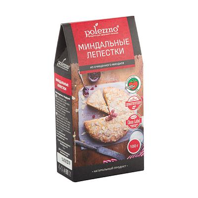  Лепестки миндальные Polezzno 100 г в интернет-магазине свежих фермерских продуктов Apeti.ru