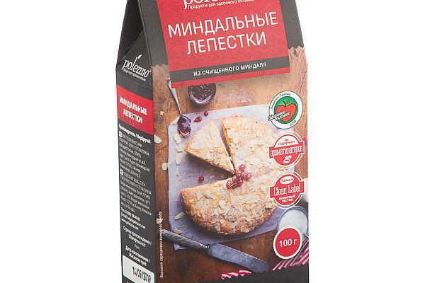  Лепестки миндальные Polezzno 100 г в интернет-магазине продуктов с Преображенского рынка Apeti.ru