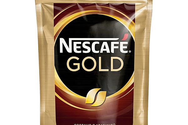  Кофе Nescafe Gold растворимый сублимированный с добавлением молотого 75 г в интернет-магазине продуктов с Преображенского рынка Apeti.ru