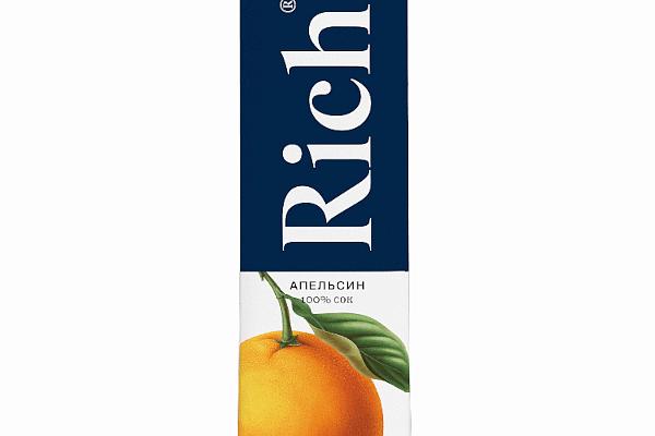  Сок Rich апельсиновый 1 л в интернет-магазине продуктов с Преображенского рынка Apeti.ru