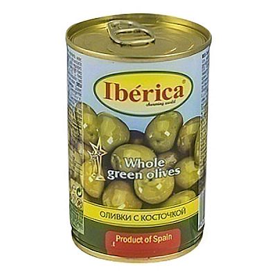 Оливки Iberica с косточкой 300 г