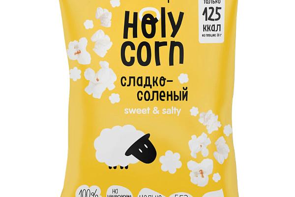  Попкорн Holy Corn сладко-соленый 80 г в интернет-магазине продуктов с Преображенского рынка Apeti.ru