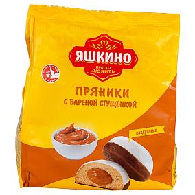  Пряники Яшкино с вареной сгущенкой 350 г в интернет-магазине продуктов с Преображенского рынка Apeti.ru