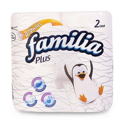 Туалетная бумага Familia двухслойная 4 шт в Apeti.ru Туалетная бумага Familia двухслойная 4 шт в интернет-магазине свежих фермерских продуктов Apeti.ru