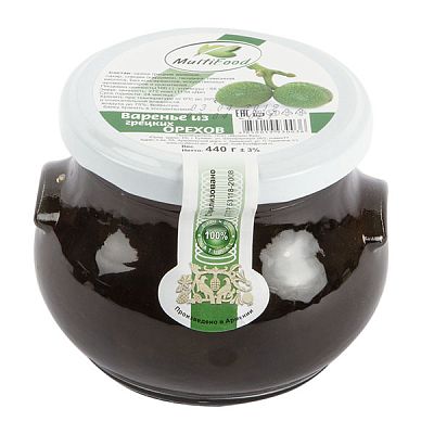 Варенье MultiFood из грецких орехов 440 г