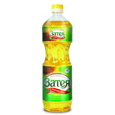  Масло подсолнечное Затея рафинированное 1 л в интернет-магазине свежих фермерских продуктов Apeti.ru
