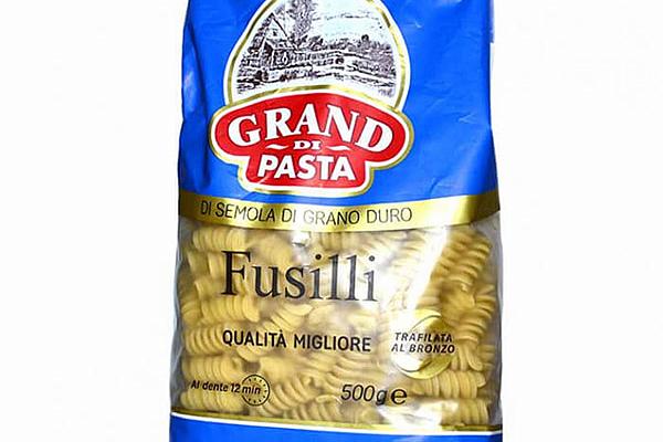  Макаронные изделия Grand Di Pasta спирали Fusilli 500 г в интернет-магазине продуктов с Преображенского рынка Apeti.ru