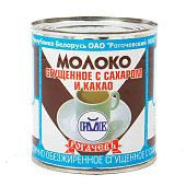 Молоко сгущенное Рогачевъ с сахаром и какао 380 г