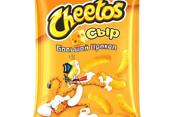  Чипсы Cheetos кукурузные сыр 50 г в интернет-магазине продуктов с Преображенского рынка Apeti.ru