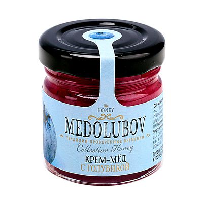 Крем-мед Medolubov с голубикой 40 мл