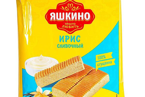  Ирис Яшкино сливочный 140 г в интернет-магазине продуктов с Преображенского рынка Apeti.ru