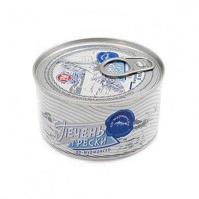  Печень трески "Рыбное меню" по-мурмански 190 г в интернет-магазине свежих фермерских продуктов Apeti.ru
