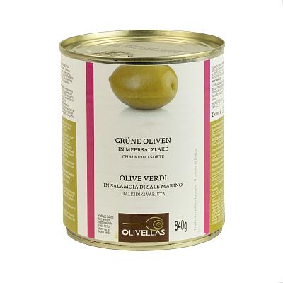  Маслины Olivellas, S.Mammoth в рассоле без косточки  840 г в интернет-магазине свежих фермерских продуктов Apeti.ru