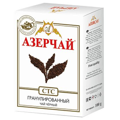 Чай черный Азерчай ctc гранулированный 100 г