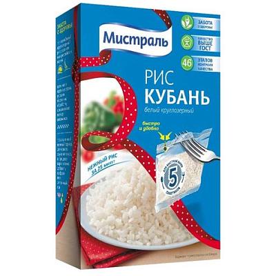 Рис Мистраль Кубань белый круглозерный в пакетиках 5*80 г в Apeti.ru Рис Мистраль Кубань белый круглозерный в пакетиках 5*80 г в интернет-магазине свежих фермерских продуктов Apeti.ru