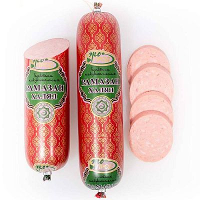 Колбаса полукопченая ЭкоПрод Рамазан Халял
