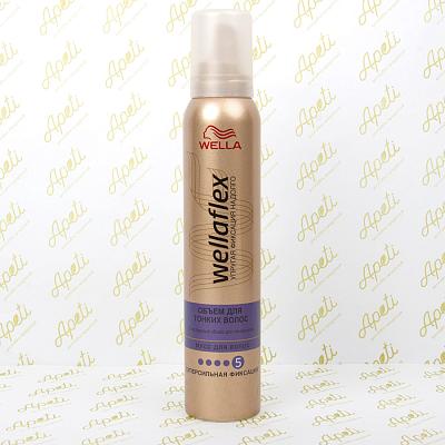  Мусс для волос Wellaflex объем для тонких волос 200 мл в интернет-магазине свежих фермерских продуктов Apeti.ru