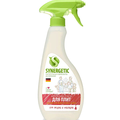  Средство чистящее Synergetic для кухонных плит (спрей) 1 л в интернет-магазине свежих фермерских продуктов Apeti.ru