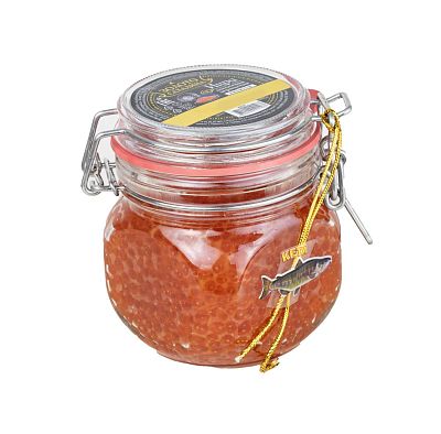 Красная икра кеты Золото Сахалина 320 г