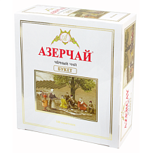 Чай Азерчай черный Букет 100 пак