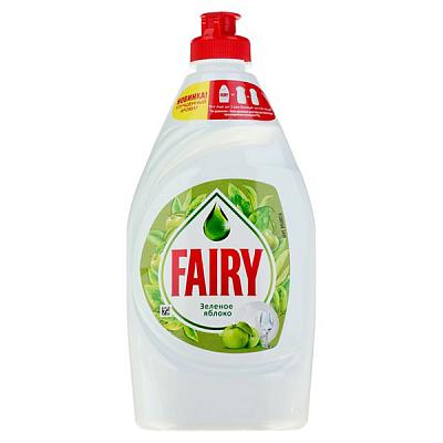  Средство для мытья посуды Fairy зеленое яблоко 450 мл в интернет-магазине свежих фермерских продуктов Apeti.ru
