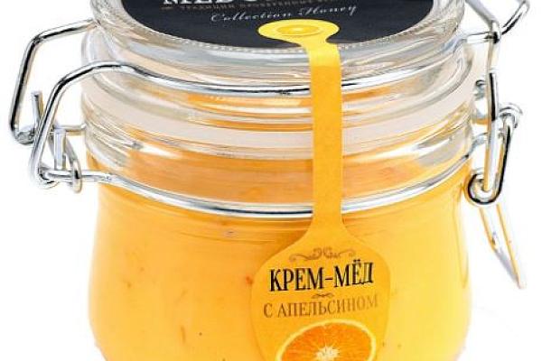  Крем-мед Medolubov с апельсином бугель 250 мл в интернет-магазине продуктов с Преображенского рынка Apeti.ru