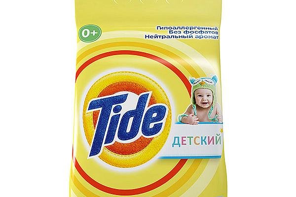  Стиральный порошок Tide Детский 2,4 кг в интернет-магазине продуктов с Преображенского рынка Apeti.ru