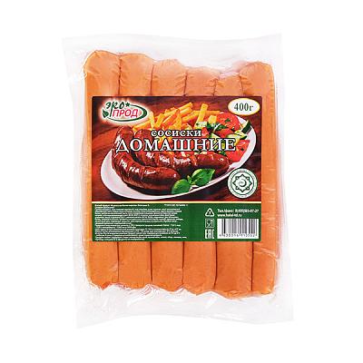  Сосиски ЭкоПрод домашние 400 г в интернет-магазине свежих фермерских продуктов Apeti.ru