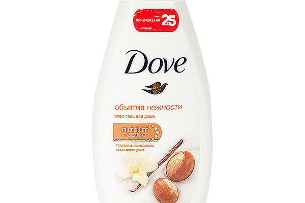  Гель крем для душа Dove объятия нежности масло ши и аромат пряной ванили 250 мл в интернет-магазине продуктов с Преображенского рынка Apeti.ru