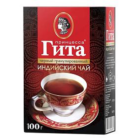  Чай черный Принцесса Гита байховый индийский гранулированный 100 г в интернет-магазине свежих фермерских продуктов Apeti.ru