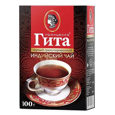 Чай черный Принцесса Гита байховый индийский гранулированный 100 г в Apeti.ru Чай черный Принцесса Гита байховый индийский гранулированный 100 г в интернет-магазине свежих фермерских продуктов Apeti.ru
