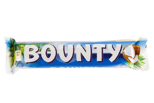  Батончик Bounty 2 конфеты 55 г в интернет-магазине продуктов с Преображенского рынка Apeti.ru