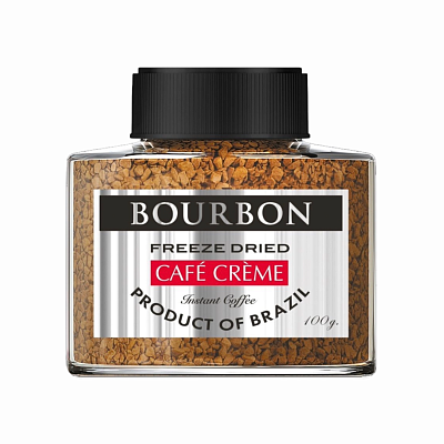 Кофе Bourbon Cafe Creme сублимированный растворимый 100 г в Apeti.ru Кофе Bourbon Cafe Creme сублимированный растворимый 100 г в интернет-магазине свежих фермерских продуктов Apeti.ru