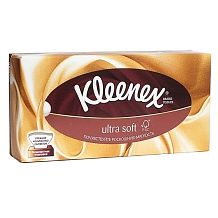 Салфетки в коробке Kleenex Ultra soft 56 шт