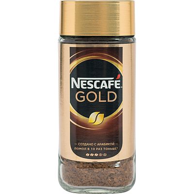 Кофе Nescafe Gold сублимированный растворимый 95 г