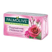 Мыло туалетное Palmolive ощущение нежности с экстрактами молока и розы 90 г
