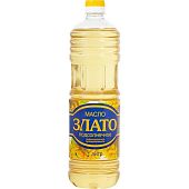 Масло подсолнечное Злато рафинированное 1 л