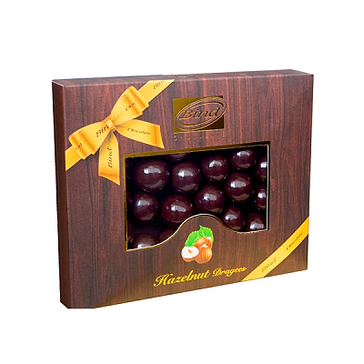 Шоколадное драже Bind Chocolate фундук в темном шоколаде  100 гр