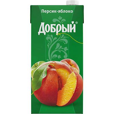 Нектар Добрый персик-яблоко 2 л в Apeti.ru Нектар Добрый персик-яблоко 2 л в интернет-магазине свежих фермерских продуктов Apeti.ru